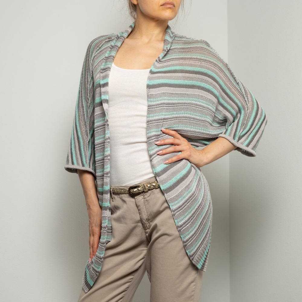 NetWork knitted pastel colors tunic woman